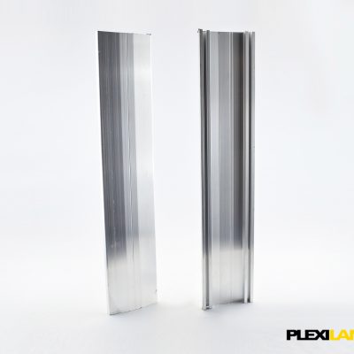 Profil górny aluminiowy łączący do poliwęglanu 60×9 mm – sztanga 6 m